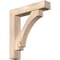 Ekena Millwork Imperial Block Smooth Bracket w/ Offset Brace, Douglas Fir, 7 1/2"W x 36"D x 40"H BKT0806X36X40IMP05SDF - alternate 1